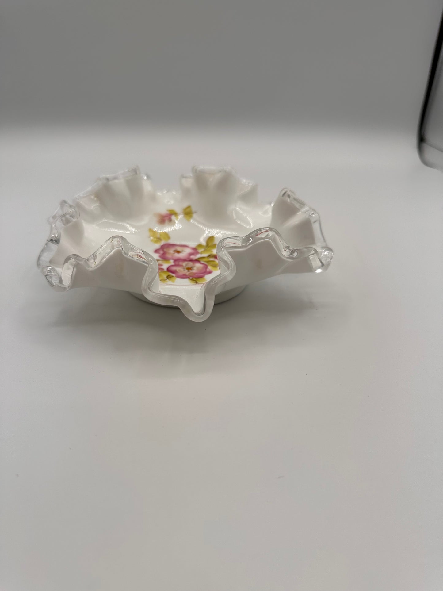 Fenton Apple Blossom Bowl