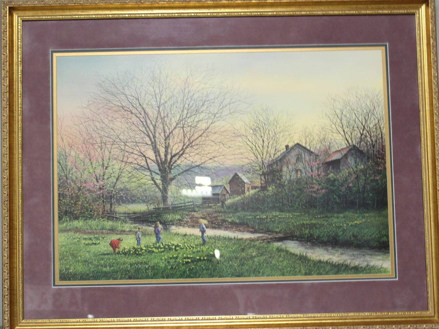 Robert A Tino "Field of Dreams" Framed Print